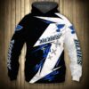 St. Louis Blues Hoodie 3D Thunder Design Pullover Nhl St Louis Blues Hoodie 3D Thunder Design Pullover Nhl 0