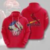 St. Louis Cardinals Custom All Over Print Hoodie 3D V3 St Louis Cardinals Custom All Over Print Hoodie 3D V3 0