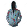 St Louis Cardinals NFL Football Many Logo 3D All Over Print Zip up Hoodie Option 1