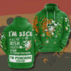 St Patricks Day Usa All Over Print Hoodie 3D v1 0