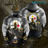 Steelers Hoodie 3D Halloween Jason Michael Freddy Pittsburgh Steelers Unique Gift 0