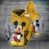 Steelers Hoodie 3D Mickey Mouse Gold Gray Pittsburgh Steelers Gift Steelers Hoodie 3D Mickey Mouse Gold Gray Pittsburgh Steelers Gift 0