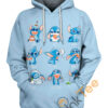 Stitch Emotions Hoodie 3D 0