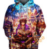 Stranger Library Hoodie 3D 0