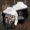 Suits Custom All Over Print Hoodie 3D 0