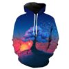 Sunset Tree Hoodie 3D 0