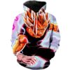 Super Saiyan Blue Kaioken Vegeta Dragon Ball Super Hoodie 3D 0