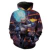 Super Saiyan Blue Vegeta Dragon Ball Supers Hoodie 3D 0