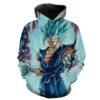 Super Saiyan Blue Vegito Dragon Ball Super Hoodie 3D 0
