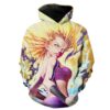 Super Saiyan Caulifla Dragon Ball Super Caulifla Hoodie 3D 0