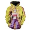 Super Saiyan Caulifla Dragon Ball Super Hoodie 3D 0
