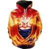 Super Saiyan God Goku Dragon Ball Super All Over Print Hoodie 3D 0
