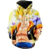 Super Saiyan Gogeta Dragon Ball Z Hoodie 3D 0