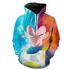 Super Saiyan Red And Blue Vegeta Dragon Ball Supers Hoodie 3D Super Saiyan Red And Blue Vegeta Dragon Ball Supers Hoodie 3D 0