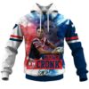 Sydney Roosters Cooper Cronk 3D Hoodie Zip Hoodie NRL 3D All Over Print Hoodie Zip Hoodie 1