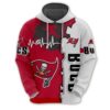 Tampa Bay Buccaneers 3D All Over Print Zip Hoodie for Nfl Fans 0
