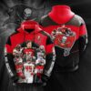 Tampa Bay Buccaneers Custom All Over Print Hoodie 3D Style 8 0