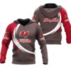 Tampa Bay Buccaneers Hoodie Curve Graphic Gifts for Fans Tampa Bay Buccaneers Hoodie Curve Graphic Gifts for Fans 0