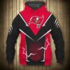 Tampa Bay Buccaneers Hoodie Lightning Graphic Gifts for Fans 0
