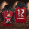 Tampa Bay Buccaneers Hoodie Number 12 Tom Brady 3D Hoodie Zip Hoodie, Nfl 3D All Over Print Hoodie Zip Hoodie Tampa Bay Buccaneers Hoodie Number 12 Tom Brady 3D Hoodie Zip Hoodie NFL 3D All Over Print Hoodie Zip Hoodie 1