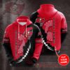 Tampa Bay Buccaneers NFL Logo 3D Hoodie Personalized Custom Name 3D Printed Pull Over Hoodie Zip Up Hoodie 1