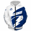 Tampa Bay Lightning Hoodie 3D Zip Hoodie Gift for Fans 0