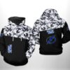 Tampa Bay Lightning NHL Camo Veteran 3D All Over Print Zip up Hoodie Option 1