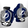 Tampa Bay Lightning NHL Grateful Dead 3D All Over Print Zip up Hoodie Option 1