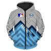 Tampa Bay Rays Hoodie 3D Baseball Zip Hoodie for Fans Tampa Bay Rays Hoodie 3D Baseball Zip Hoodie for Fans 0