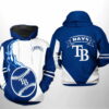 Tampa Bay Rays MLB Classic 3D Hoodie Zipper Hoodie 0
