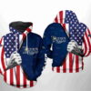 Tampa Bay Rays MLB US Flag 3D HoodieZipper Hoodie Tampa Bay Rays MLB US Flag 3D HoodieZipper Hoodie 0