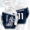 Tennessee Titans Custom Sport All Over Print Hoodie 3D Style 9 0