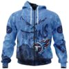 Tennessee Titans Hoodie 3D Devil Eyes Gift for Fans 0