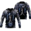 Tennessee Titans Hoodie 3D Zip Hoodie Death Smoke Graphic Gifts for Fans Tennessee Titans Hoodie 3D Zip Hoodie Death Smoke Graphic Gifts for Fans 0