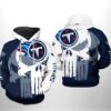 Tennessee Titans Nfl Team Skull 3D All Over Print Zip Up Hoodie Option Tennessee Titans NFL Team Skull 3D All Over Print Zip up Hoodie Option 1