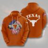 Texas Longhorns Custom Hoodie 3D 0