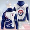 Texas Rangers Custom All Over Print Hoodie 3D Texas Rangers Custom All Over Print Hoodie 3D 0