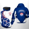 Texas Rangers MLB Classic 3D Hoodie Zipper Hoodie 0