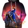 The Forests Anger Hoodie 3D 0