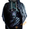 The Intelligent Warrior Hoodie 3D 0