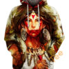 The Manful Warrior Hoodie 3D 0