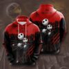 The Nightmare Before Christmas Custom Sport All Over Print Hoodie 3D The Nightmare Before Christmas Custom Sport All Over Print Hoodie 3D 0