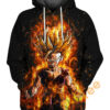 The Rage Of Son Gohan Hoodie 3D The Rage Of Son Gohan Hoodie 3D 0