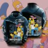 The Simpsons Custom All Over Print Hoodie 3D The Simpsons Custom All Over Print Hoodie 3D 0
