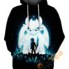 The White Dragon Moon Hoodie 3D The White Dragon Moon Hoodie 3D 0