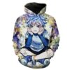 Thinking Killua Killua Anime Hunter X Hunter Hoodie 3D 0