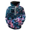 Tokyo City Japan Tokyo Hoodie 3D 0