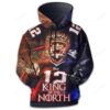 Tom Brady 12 Nfl New England Patriots King Of The North 3D All Over Print Zip Up Hoodie Option Tom Brady 12 NFL New England Patriots King Of The North 3D All Over Print Zip up Hoodie Option 1