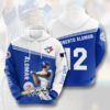 Toronto Blue Jays Custom All Over Print Hoodie 3D Toronto Blue Jays Custom All Over Print Hoodie 3D 0