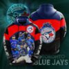 Toronto Blue Jays Custom Sport All Over Print Hoodie 3D Toronto Blue Jays Custom Sport All Over Print Hoodie 3D 0